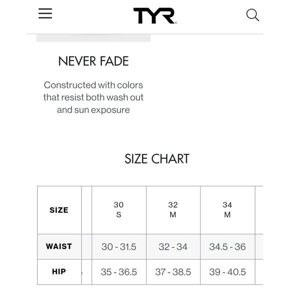 TYR Boys Durafast Elite Racer Brief Swimsuit Royal Blue Size 24 NWT - Picture 8 of 8